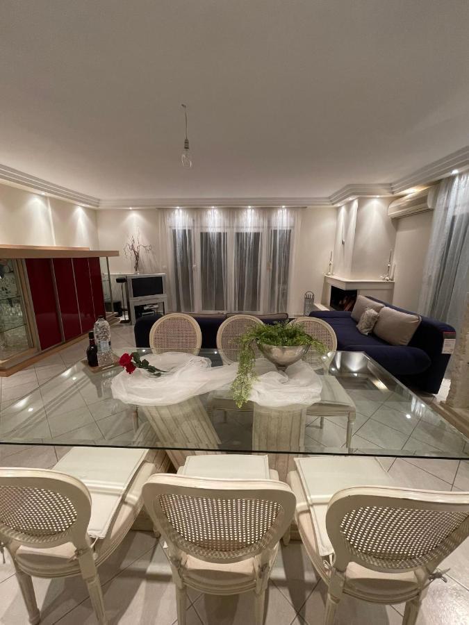 Strand Wohnung, Lux, Meerblick, Wifi, Klimaanlagen Агия Триас Екстериор снимка