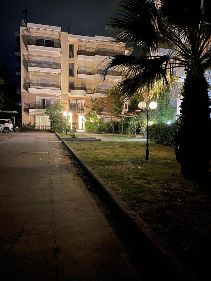 Strand Wohnung, Lux, Meerblick, Wifi, Klimaanlagen Агия Триас Екстериор снимка