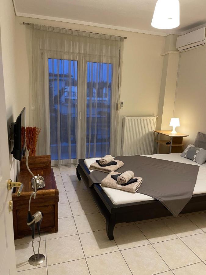 Strand Wohnung, Lux, Meerblick, Wifi, Klimaanlagen Агия Триас Екстериор снимка