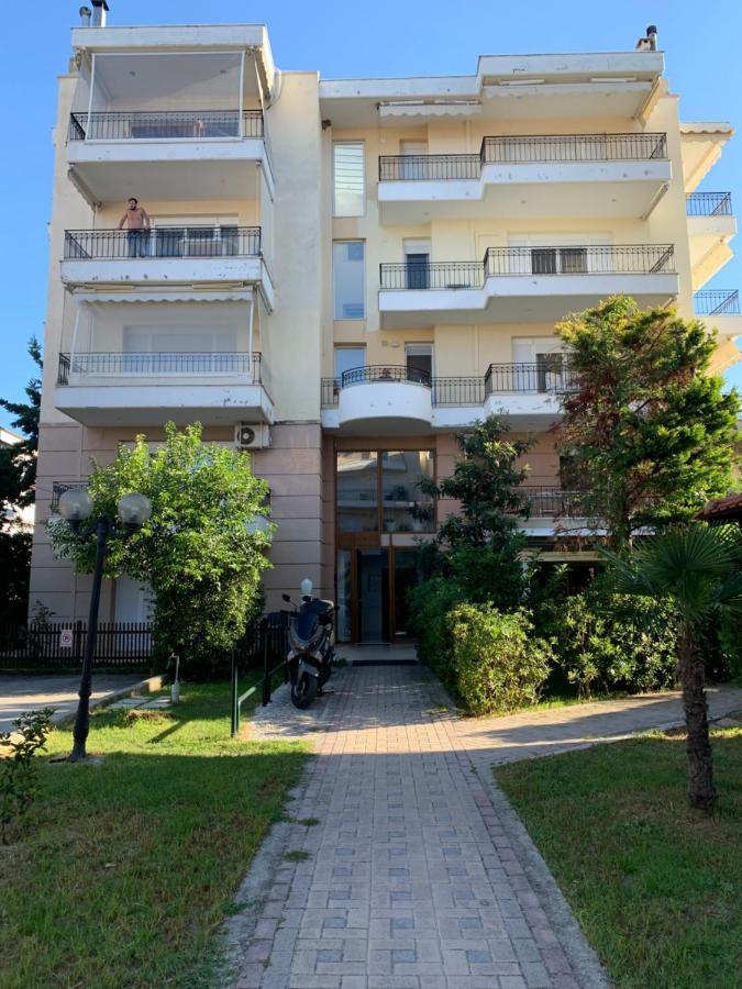 Strand Wohnung, Lux, Meerblick, Wifi, Klimaanlagen Агия Триас Екстериор снимка